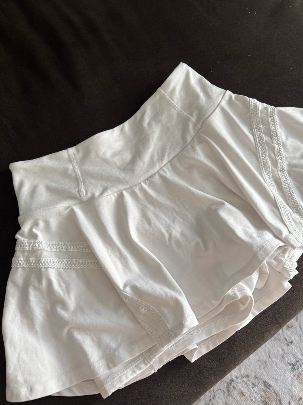 Free People White Tennis Skirt